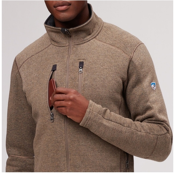 Kuhl Interceptr Fleece Jacket In Oatmeal  Size Medium - Picture 1 of 14